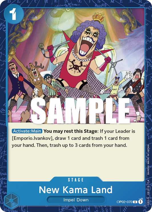New Kama Land (Stage) (OP02-070)