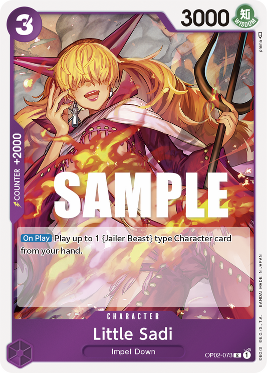 Little Sadi (Character) (OP02-073)