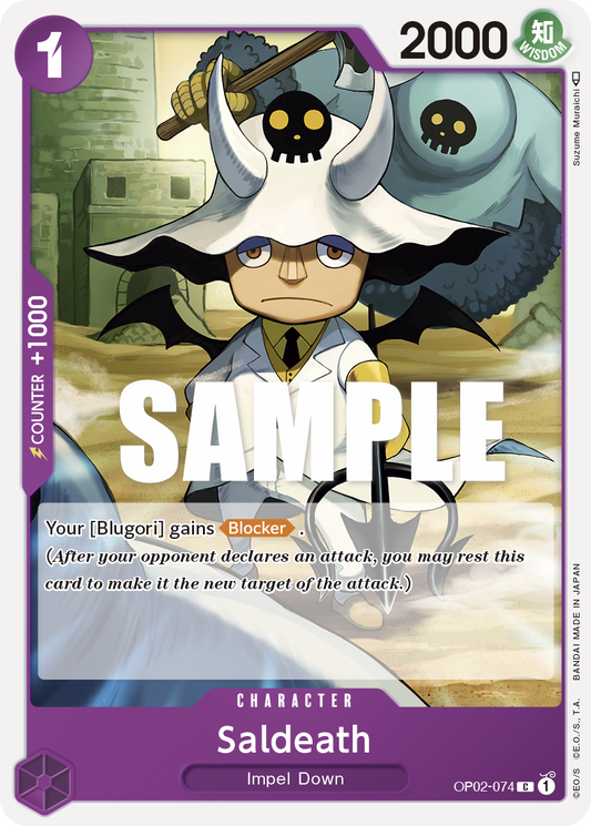 Saldeath (Character) (OP02-074)