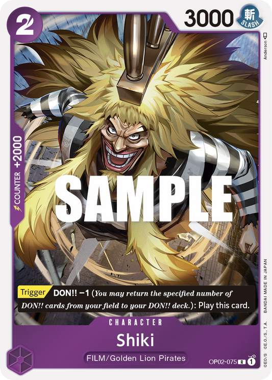 Shiki (Character) (OP02-075)