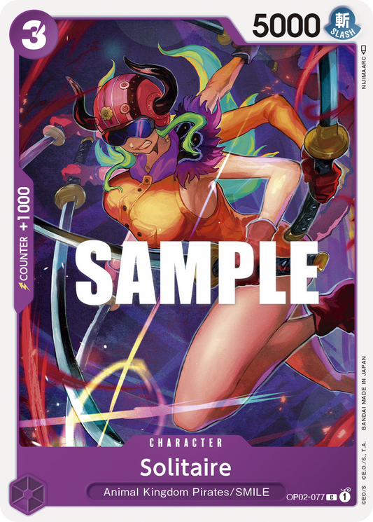 Solitaire (Character) (OP02-077)