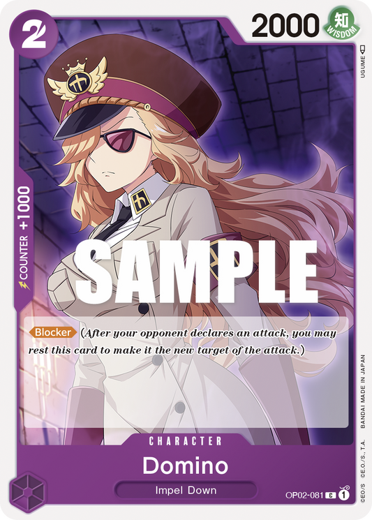 Domino (Character) (OP02-081)