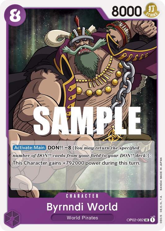 Byrnndi World (Character) (OP02-082)