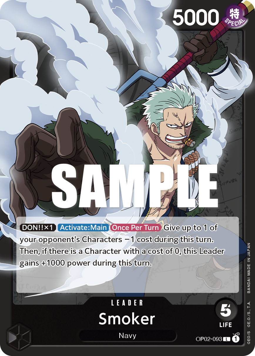 Smoker (Leader) (OP02-093)