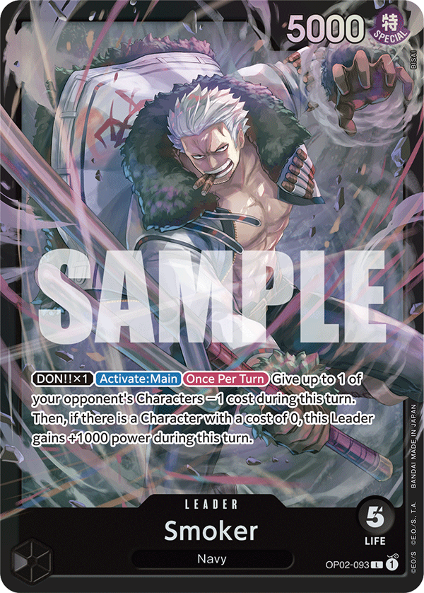 Smoker (Leader) (OP02-093) (ST19 Reprint) (L)