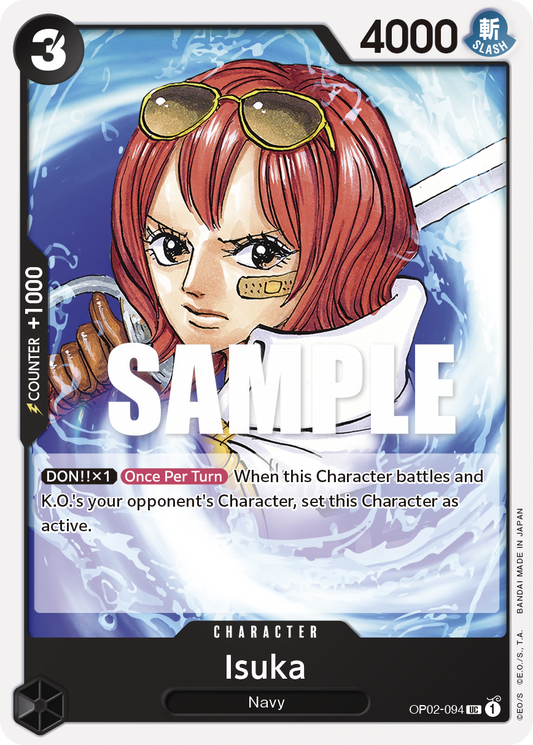 Isuka (Character) (OP02-094)
