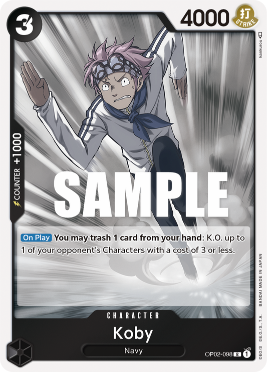 Koby (Character) (OP02-098)