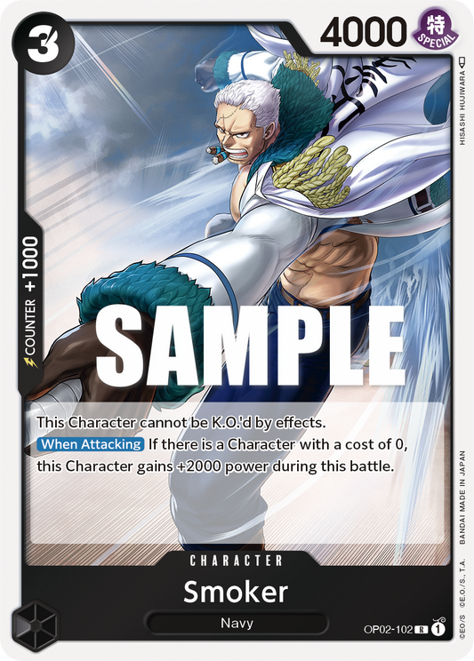 Smoker (Character) (OP02-102)