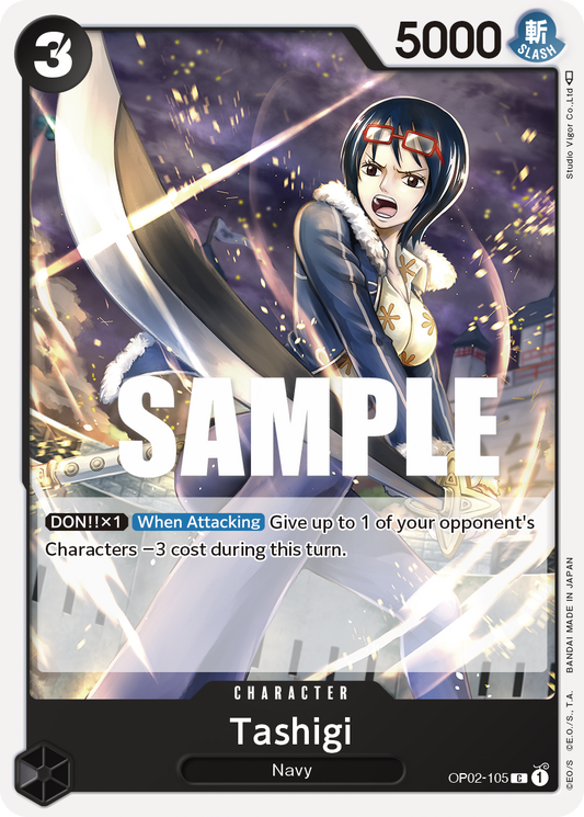 Tashigi (Character) (OP02-105)