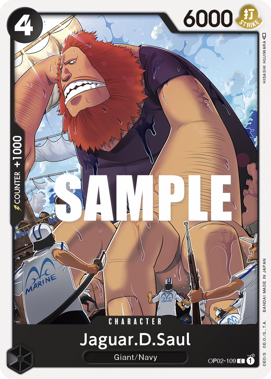 Jaguar D. Saul (Character) (OP02-109) (C)