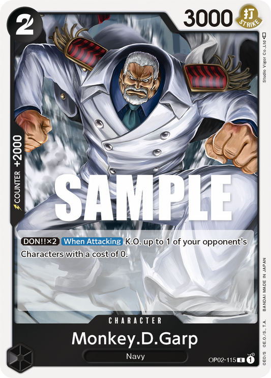 Monkey D. Garp (Character) (OP02-115)