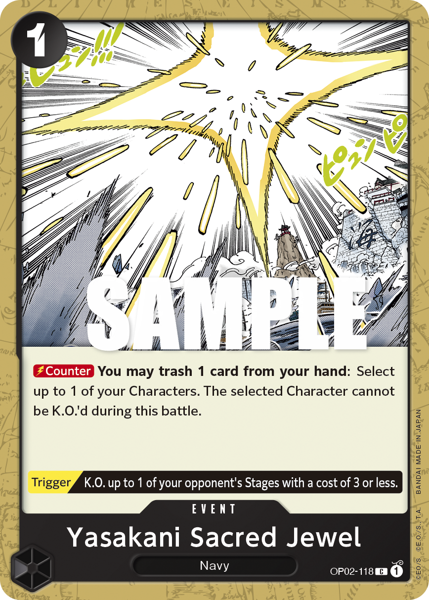 Yasakani Sacred Jewel (Event) (OP02-118)