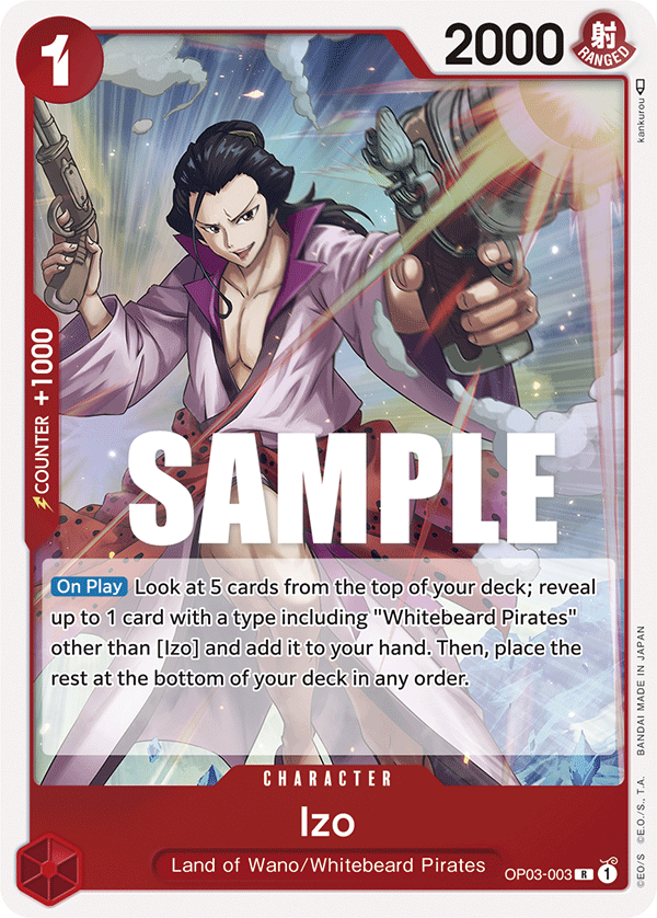 Izo (Character) (OP03-003) (R)