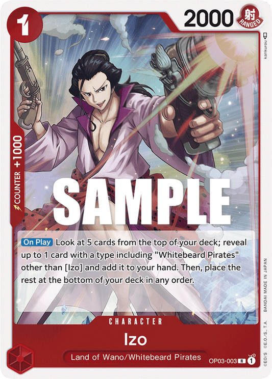Izo (Character) (OP03-003) (R)
