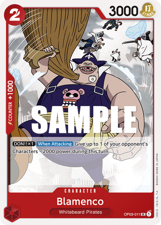 Blamenco (Character) (OP03-011)