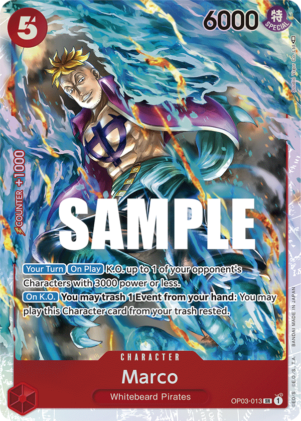 Marco (Character) (OP03-013) (SR)