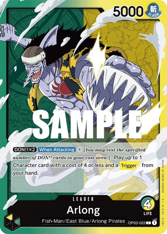 Arlong (Leader) (OP03-022)