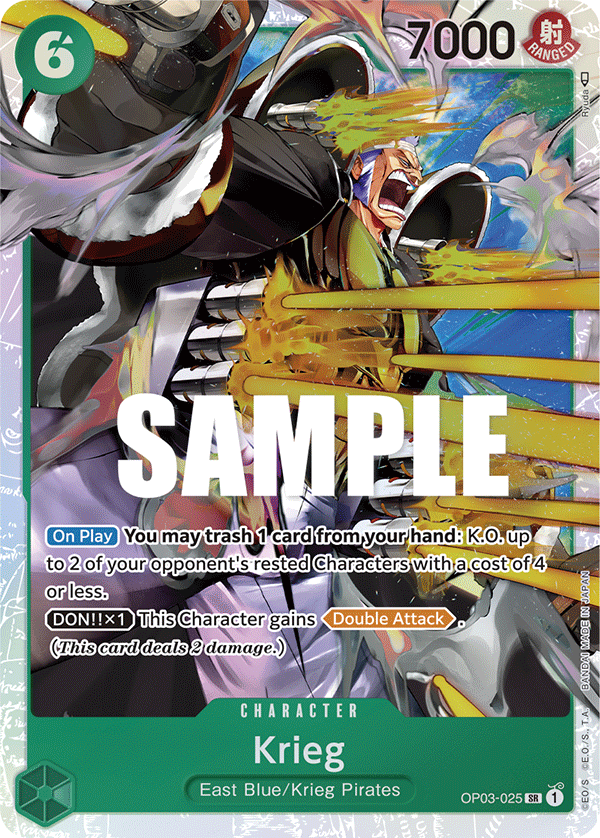 Krieg (Character) (OP03-025) (SR)