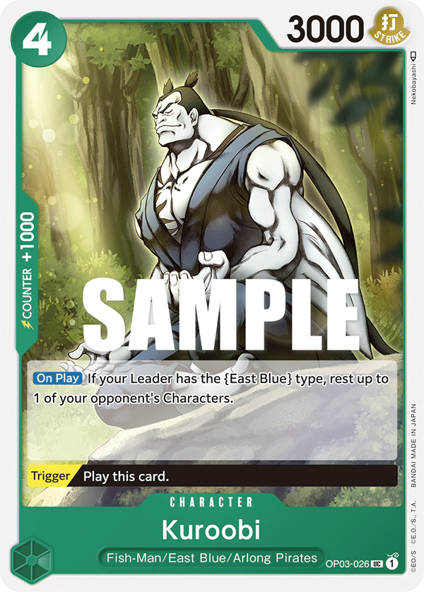 Kuroobi (Character) (OP03-026)