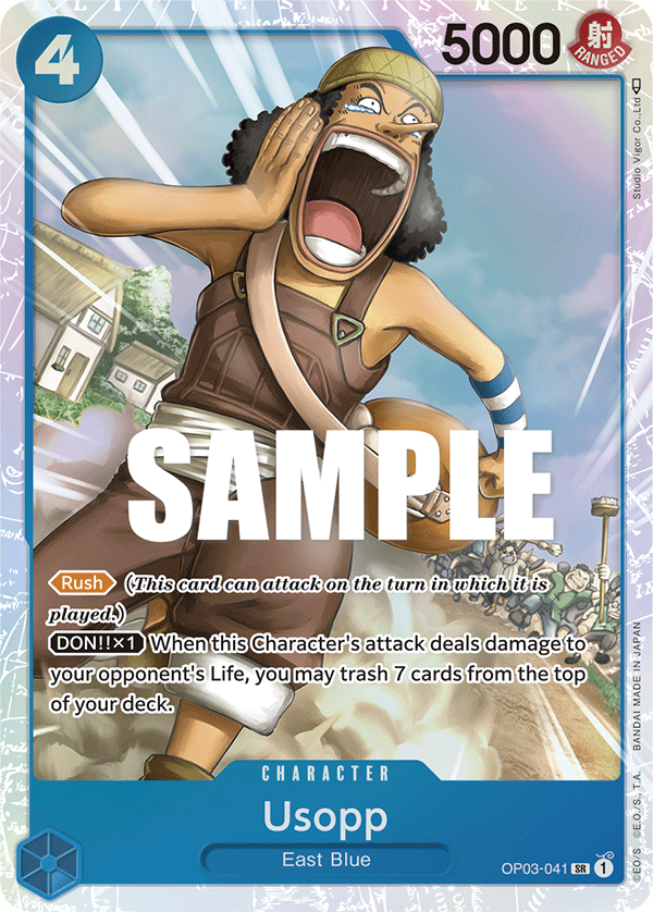 Usopp (Character) (OP03-041) (SR)