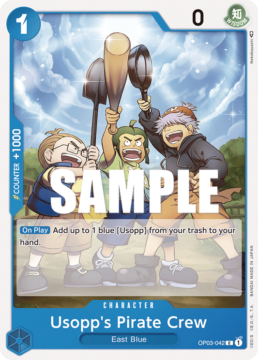 Usopp's Pirate Crew (Character) (OP03-042)