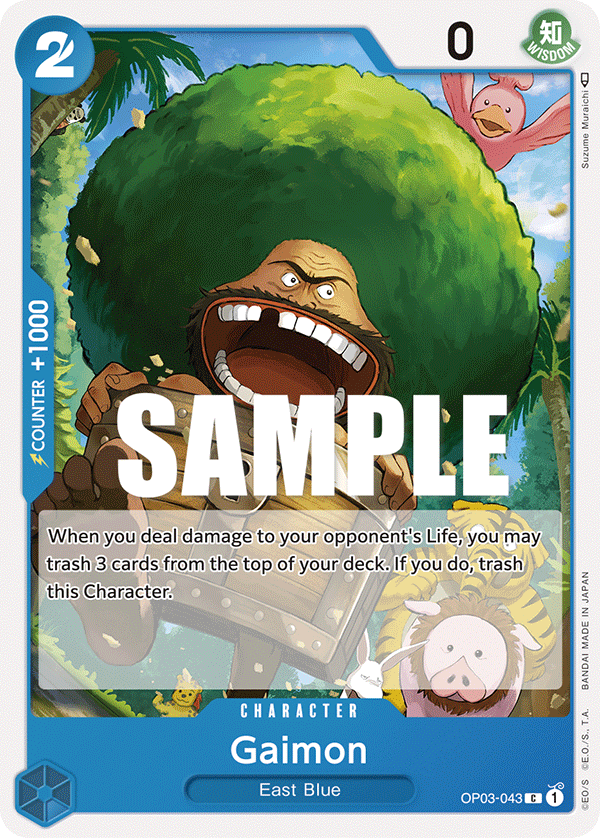 Gaimon (Character) (OP03-043)