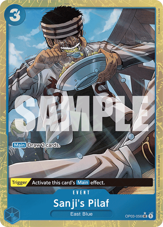 Sanji’s Pilaf (Event) (OP03-056) (PRB01 Reprint) (UC) (Alternate Art)