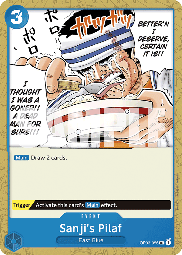Sanji’s Pilaf (Event) (OP03-056) (PRB01 Reprint) (UC)