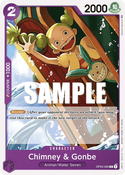 Chimney & Gonbe (Character) (OP03-065)