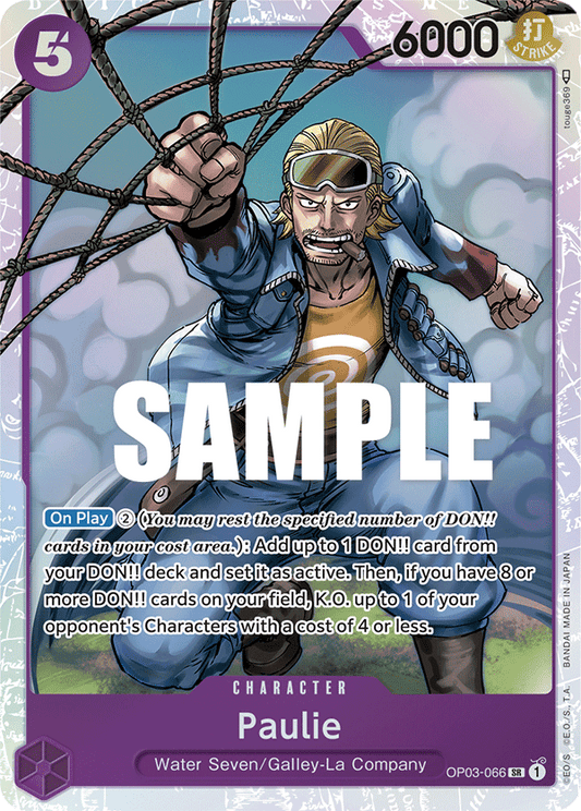 Paulie (Character) (OP03-066) (SR)