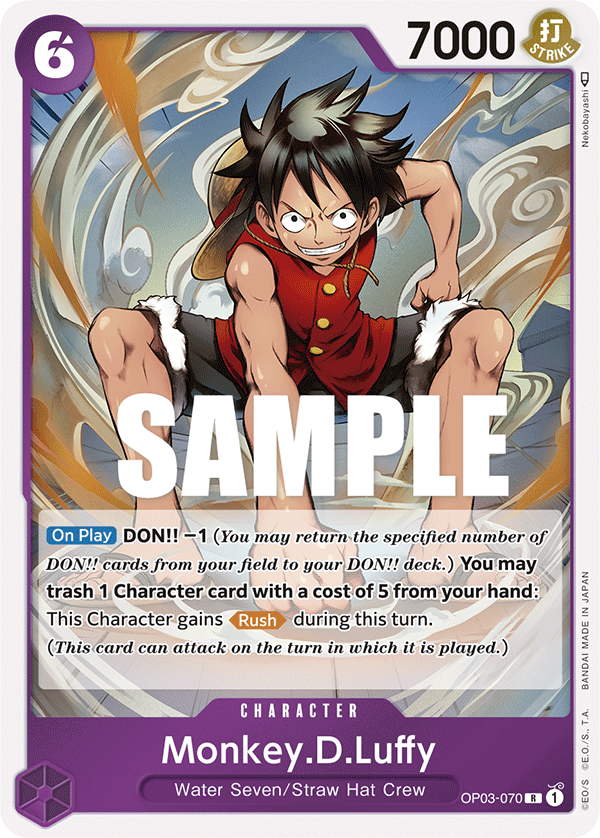Monkey D. Luffy (Character) (OP03-070)