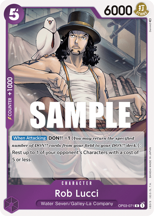 Rob Lucci (Character) (OP03-071) (R)