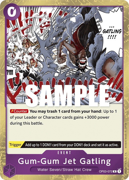 Gum-Gum Jet Gatling (Event) (OP03-072) (R)