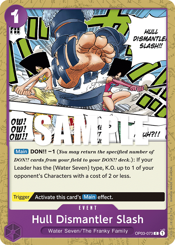 Hull Dismantler Slash (Event) (OP03-073)