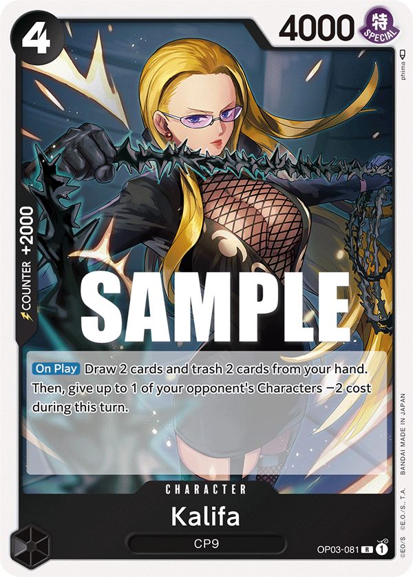 Kalifa (Character) (OP03-081) (R)