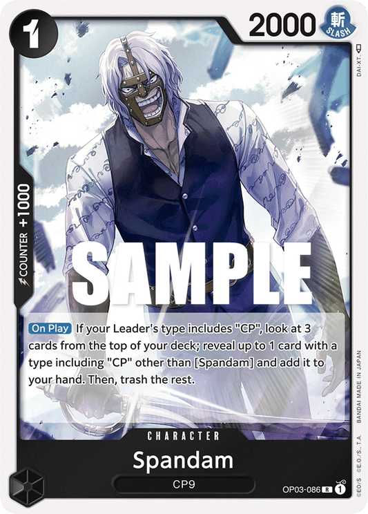 Spandam (Character) (OP03-086) (R)