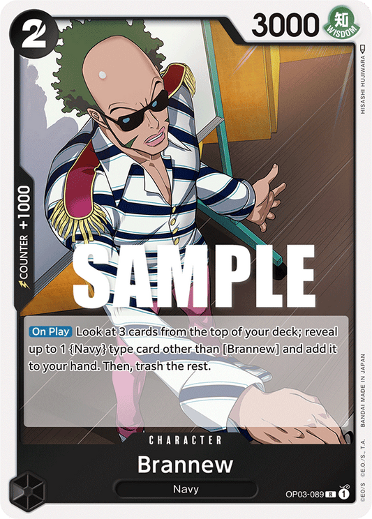 Brannew (Character) (OP03-089) (R)