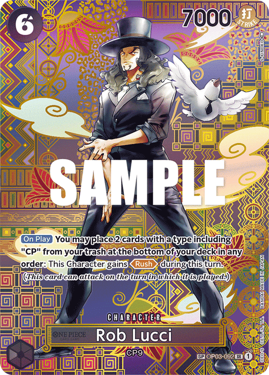 Rob Lucci (Character) (OP03-092) (SP)