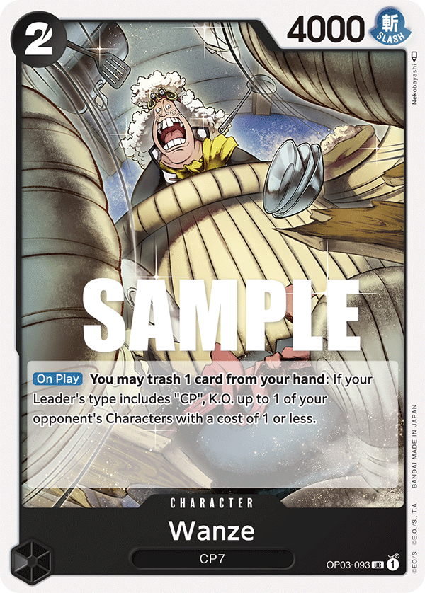 Wanze (Character) (OP03-093)
