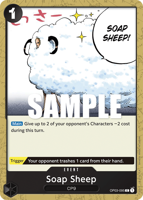 Soap Sheep (Event) (OP03-095)