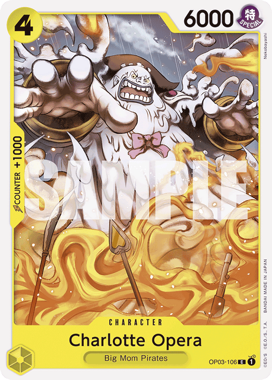 Charlotte Opera (Character) (OP03-106) (ST19 Reprint) (C)