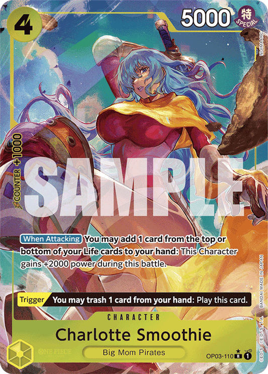 Charlotte Smoothie (Character) (OP03-110) (PRB01 Reprint) (R) (Full Art)