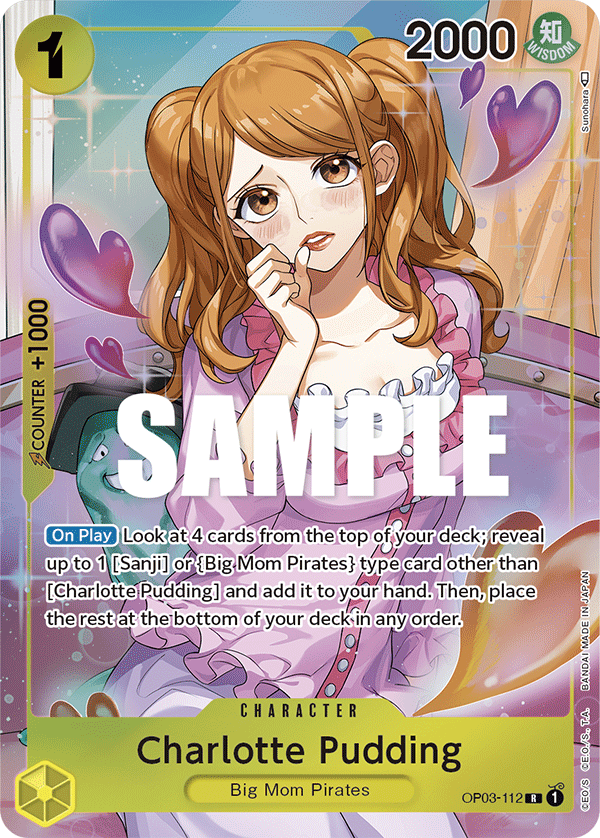 Charlotte Pudding (Charcter) (OP03-112) (Alternate Art)