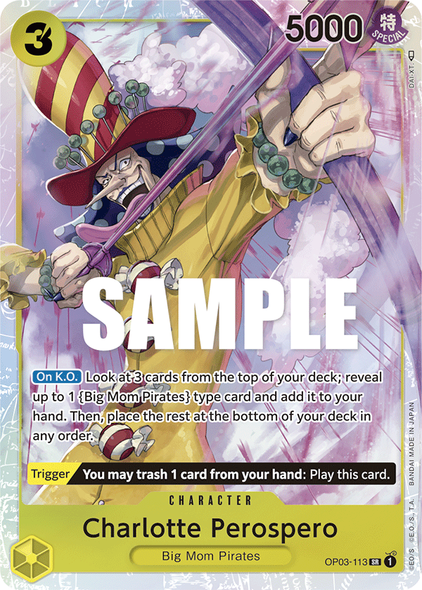Charlotte Perospero (Charcter) (OP03-113) (SR)