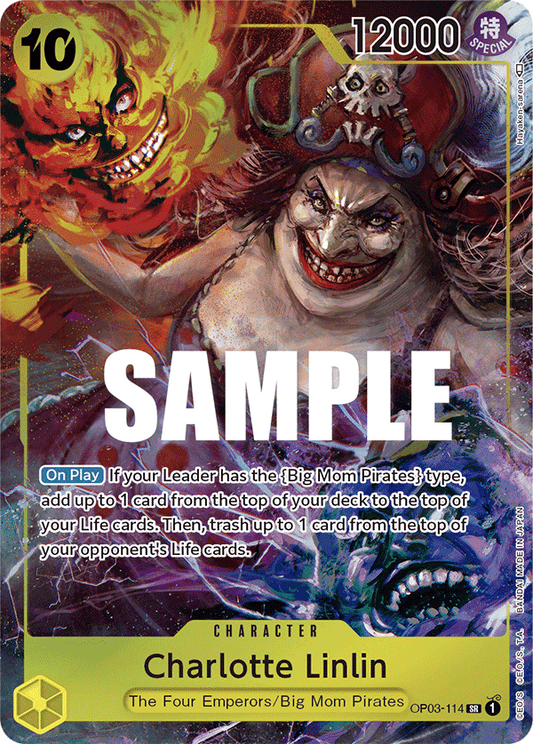 Charlotte Linlin (Charcter) (OP03-114) (SR) (Alternate Art)