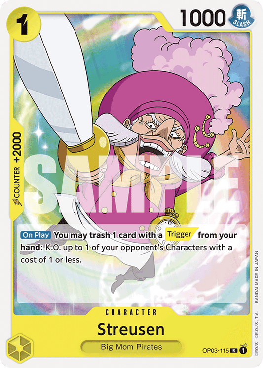 Streusen (Character) (OP03-115) (ST19 Reprint) (R)