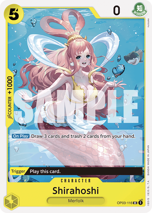 Shirahoshi (Character) (OP03-116) (PRB01 Reprint) (UC)