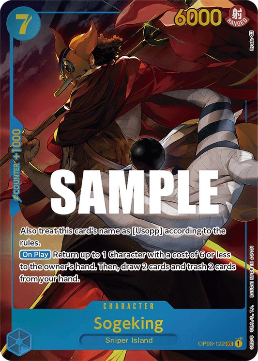 Sogeking (Character) (OP03-122) (SEC) (Alternate Art)