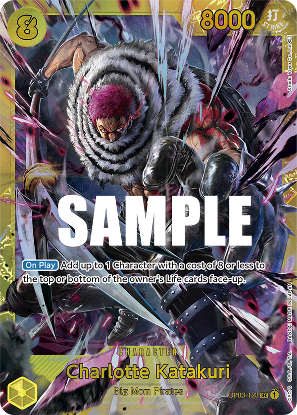 Charlotte Katakuri (Character) (OP03-123) (SEC)
