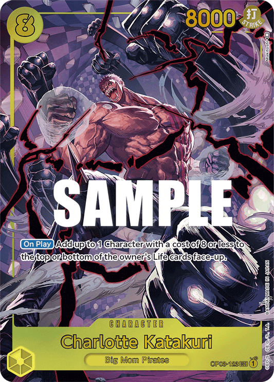 Charlotte Katakuri (Character) (OP03-123) (SEC) (Alternate Art)